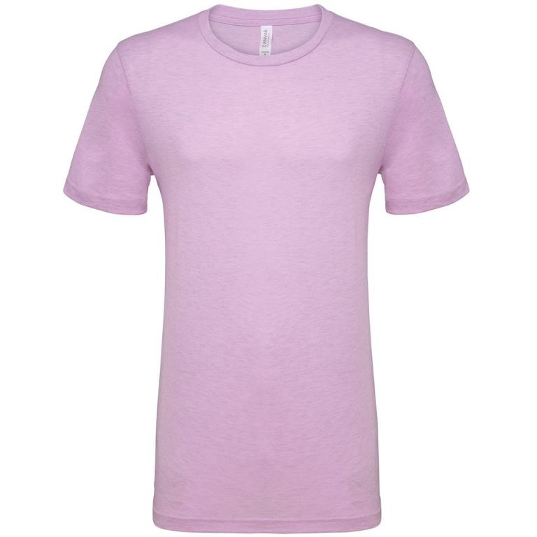 Unisex heather CVC short sleeve t-shirt Heather Prism Lilac