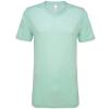 Unisex heather CVC short sleeve t-shirt Heather Prism Mint