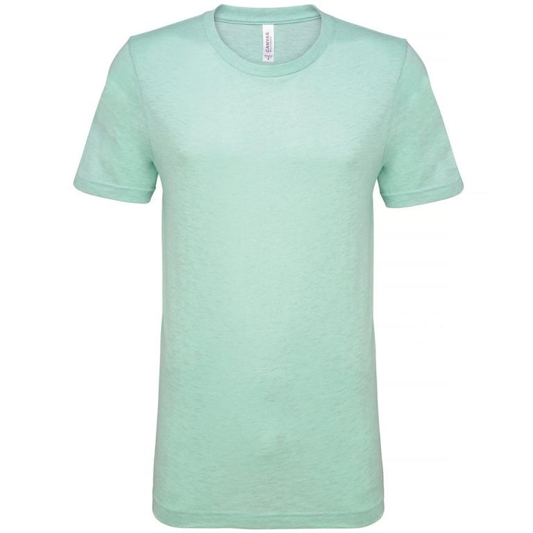 Unisex heather CVC short sleeve t-shirt Heather Prism Mint