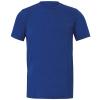 Unisex heather CVC short sleeve t-shirt Heather True Royal