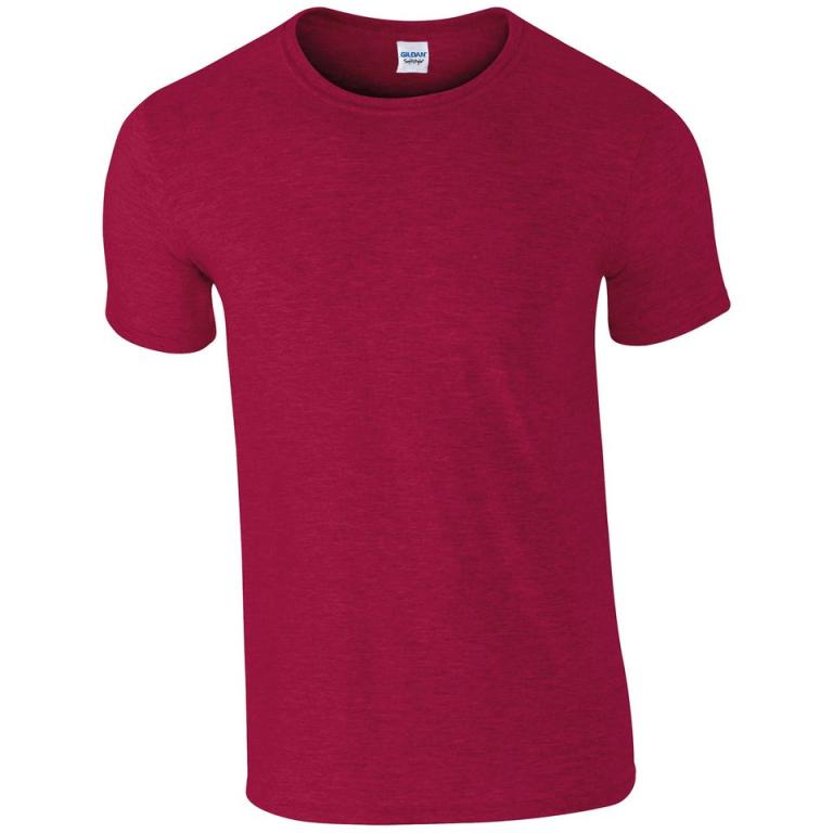 Softstyle™ adult ringspun t-shirt Antique Cherry Red