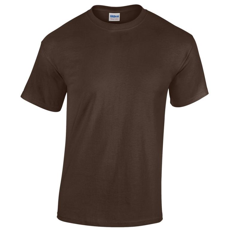 Heavy Cotton™ adult t-shirt Dark Chocolate