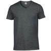 Softstyle™ v-neck t-shirt - dark-heather - s