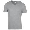 Softstyle™ v-neck t-shirt - sports-grey - s