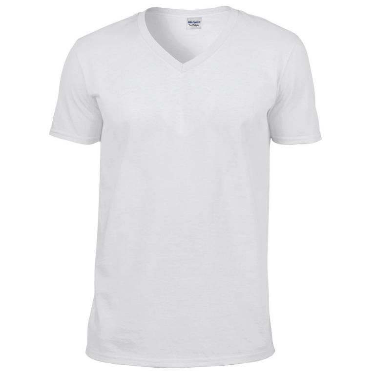 Softstyle™ v-neck t-shirt White