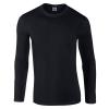 Softstyle™ long sleeve t-shirt - black - s