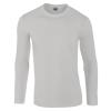 Softstyle™ long sleeve t-shirt - sports-grey - s