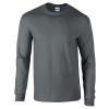 Ultra Cotton™ adult long sleeve t-shirt - charcoal - s