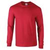 Ultra Cotton™ adult long sleeve t-shirt - red - s