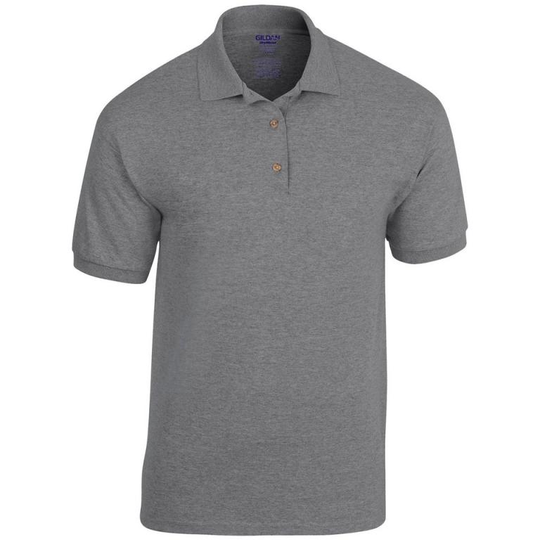 DryBlend® Jersey knit polo Graphite Heather