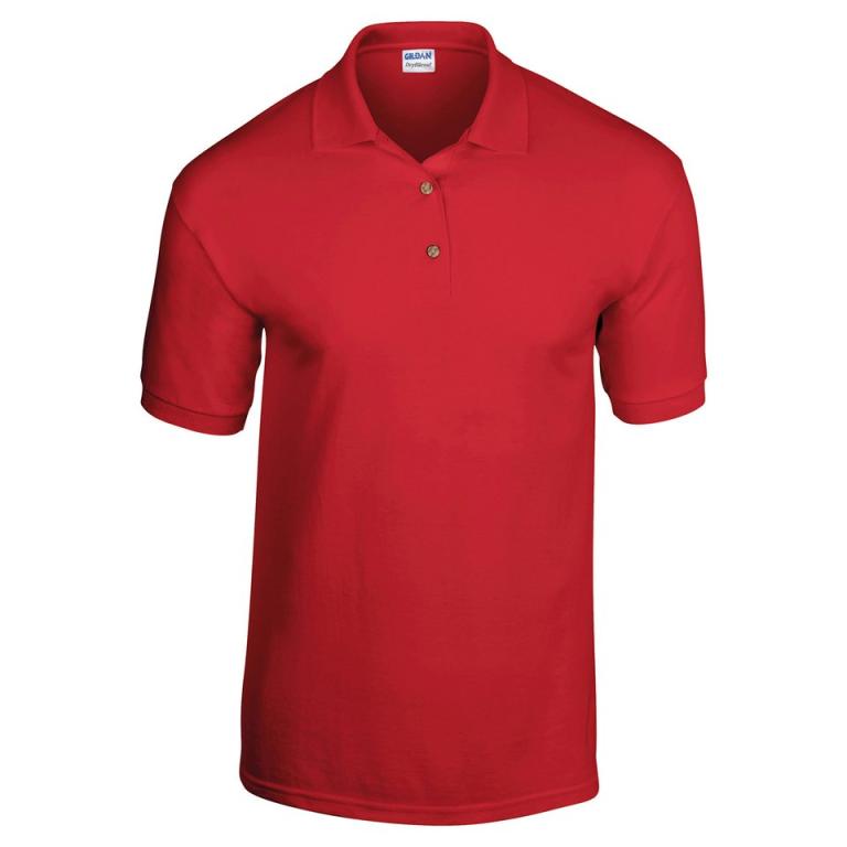 DryBlend® Jersey knit polo Red