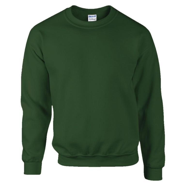 DryBlend® adult crew neck sweatshirt Forest