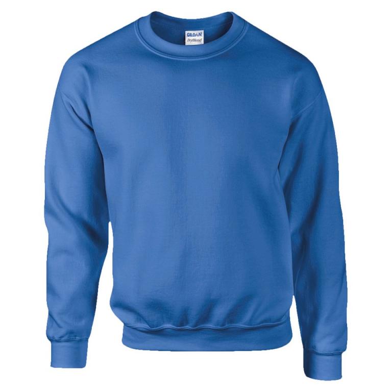 DryBlend® adult crew neck sweatshirt Royal