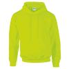 DryBlend® adult hooded sweatshirt Safety Green