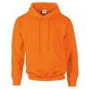 DryBlend® adult hooded sweatshirt Safety Orange