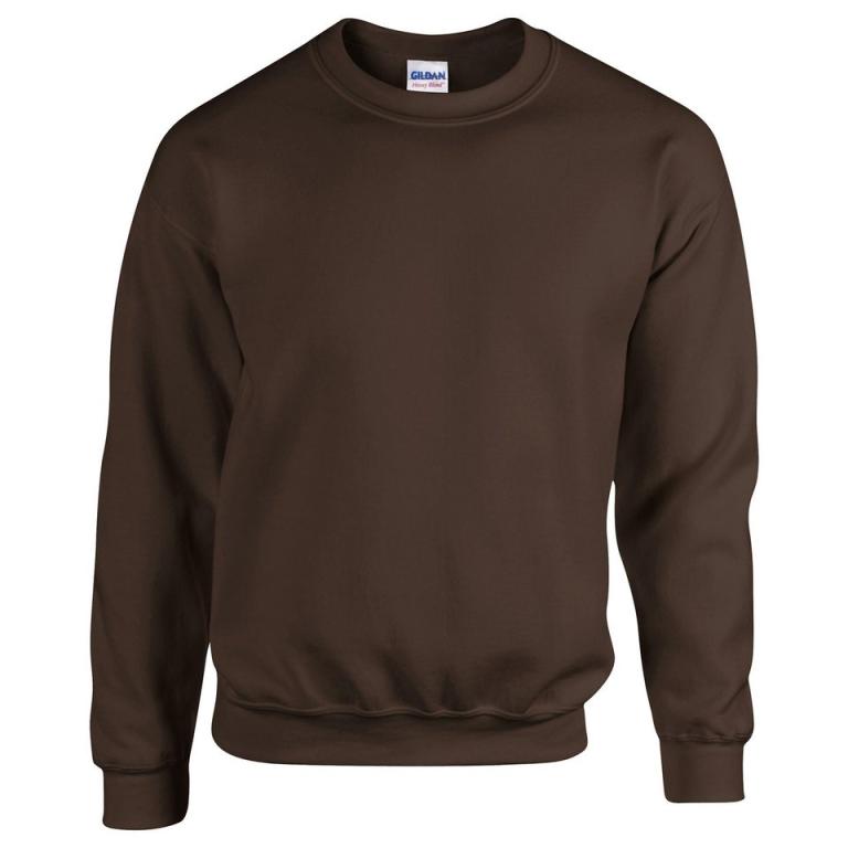 Heavy Blend™ adult crew neck sweatshirt Dark Chocolate