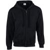 Heavy Blend™  full zip hooded sweatshirt Black