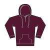 Softstyle™ midweight fleece adult hoodie Maroon