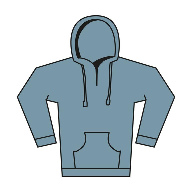 Softstyle™ midweight fleece adult hoodie Stone Blue