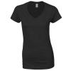 Softstyle™ women's v-neck t-shirt Black