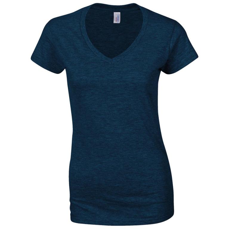 Softstyle™ women's v-neck t-shirt Navy