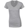 Softstyle™ women's v-neck t-shirt Sports Grey