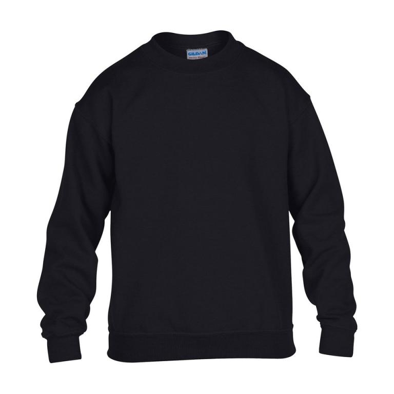 Heavy Blend™ youth crew neck sweatshirt Black