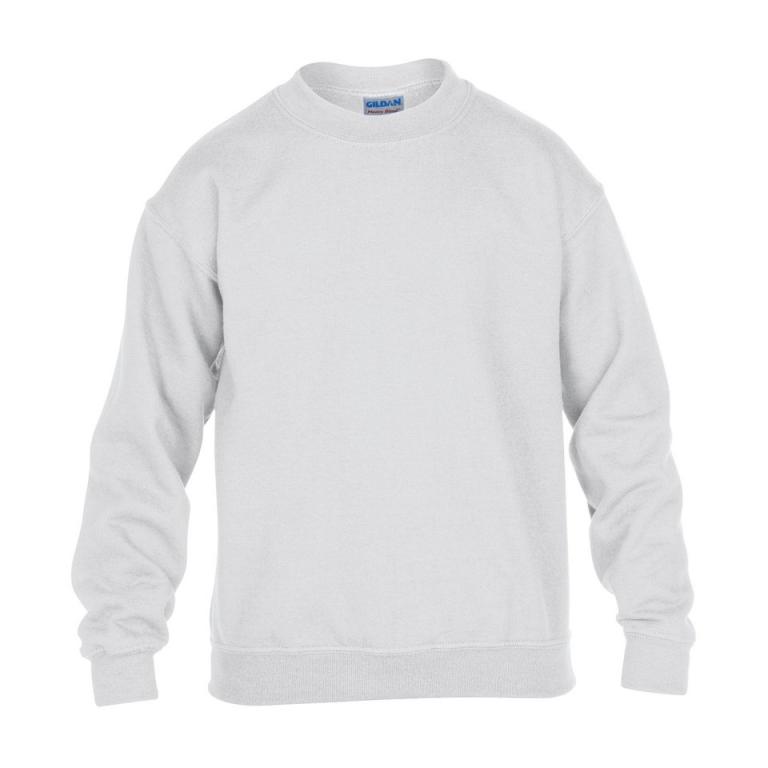 Heavy Blend™ youth crew neck sweatshirt White