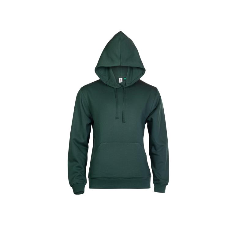 Eco Hoodie Bottle Green