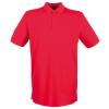 Micro-fine piqué polo shirt Classic Red