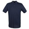 Micro-fine piqué polo shirt Oxford Navy