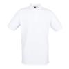 Micro-fine piqué polo shirt White