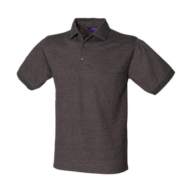 65/35 Classic piqué polo shirt Charcoal