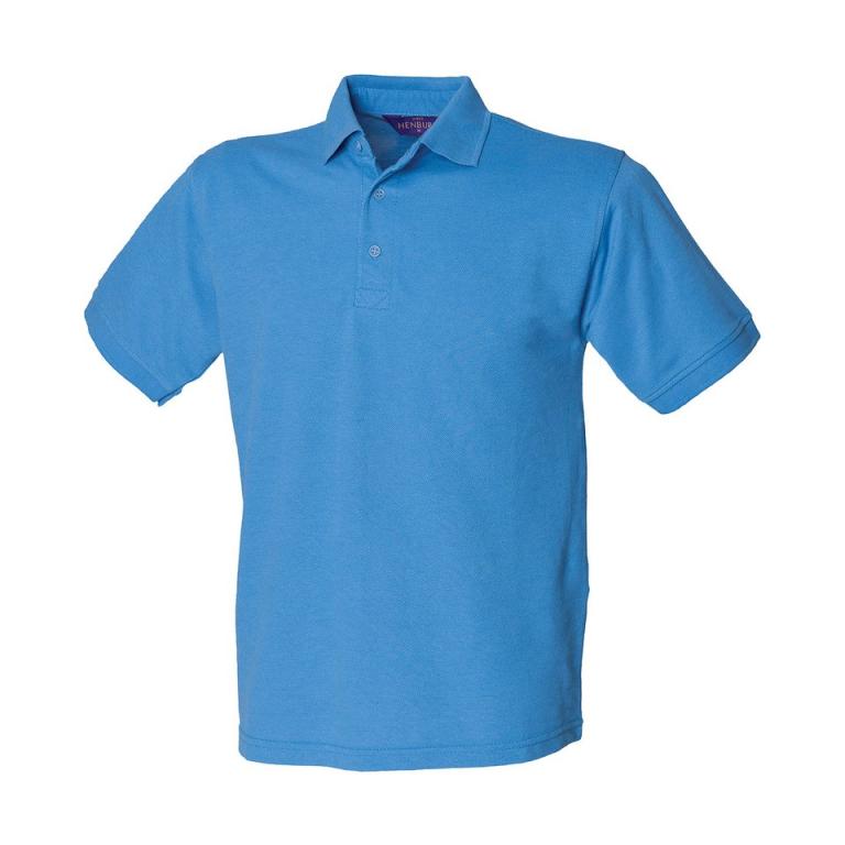 65/35 Classic piqué polo shirt Mid Blue