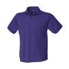 65/35 Classic piqué polo shirt Purple