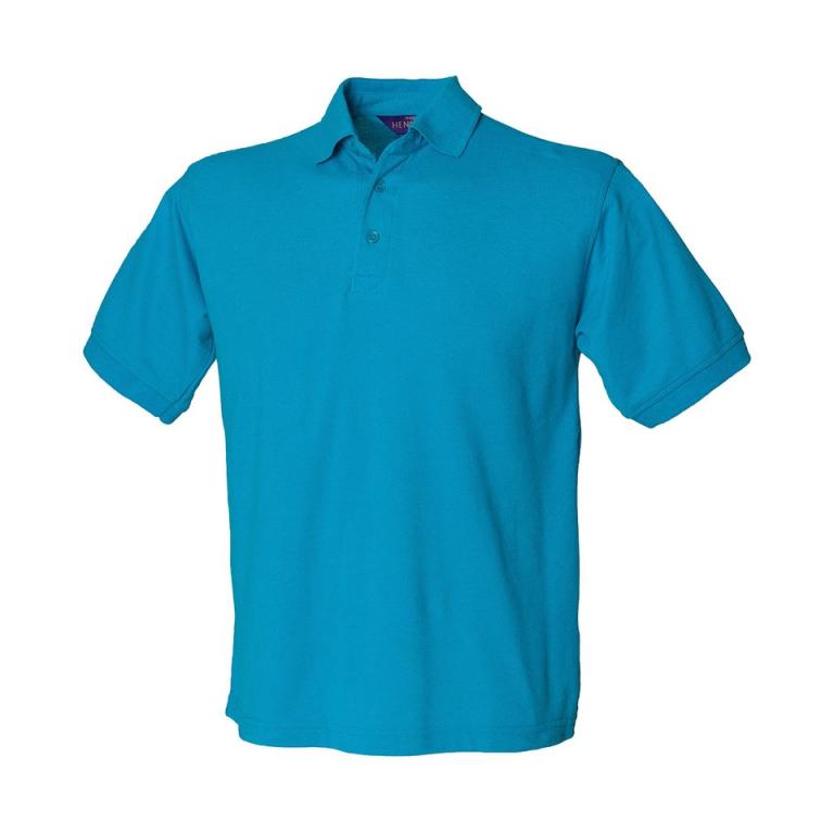 65/35 Classic piqué polo shirt Turquoise