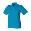 Women's 65/35 polo shirt Turquoise