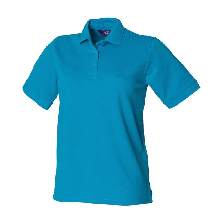 Women's 65/35 polo shirt Turquoise