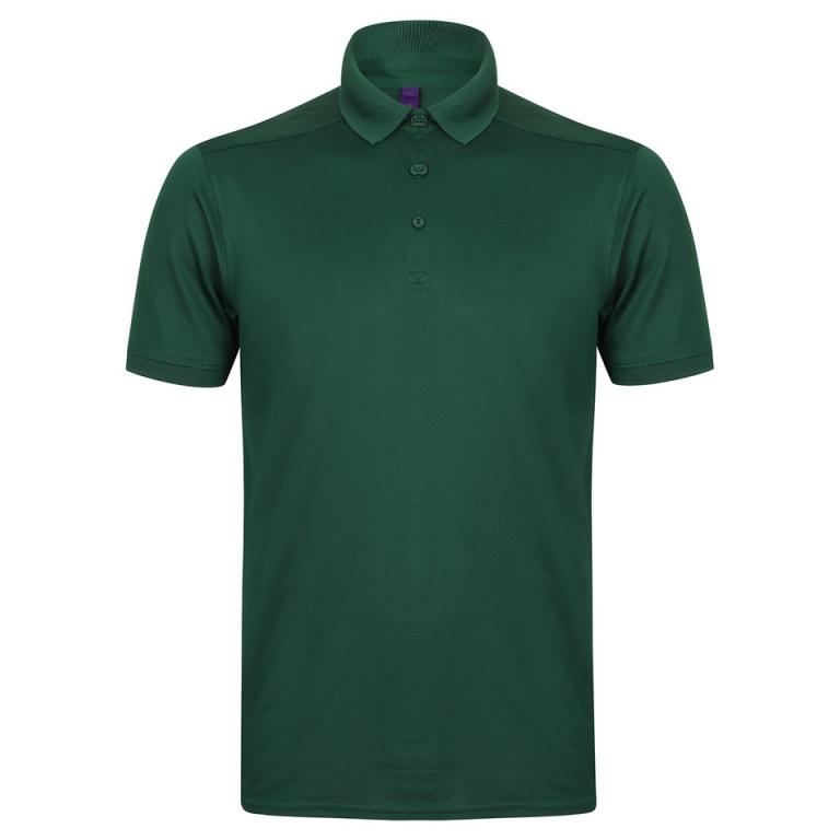 Stretch polo shirt with wicking finish (slim fit) Bottle