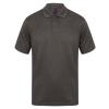 Coolplus® polo shirt  - heather-charcoal - xs