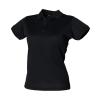 Women's Coolplus® polo shirt Black