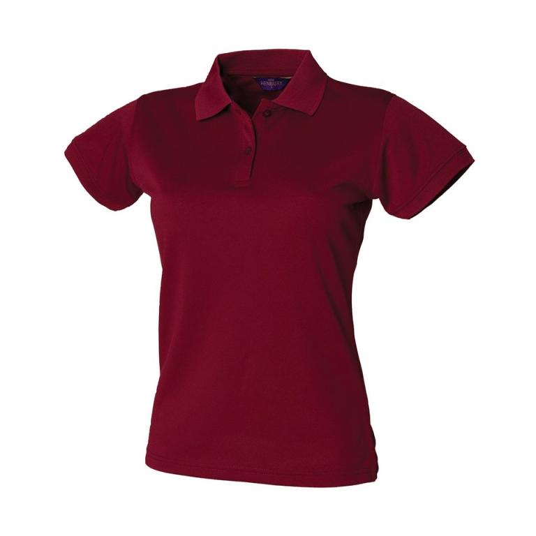 Women's Coolplus® polo shirt Burgundy