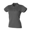 Women's Coolplus® polo shirt Charcoal Grey