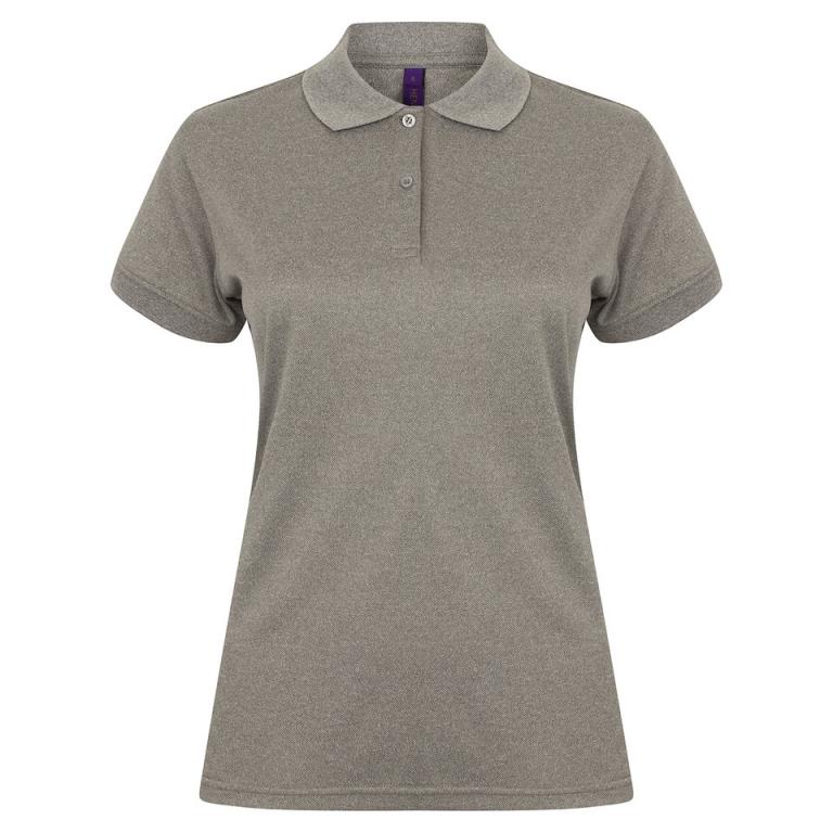 Women's Coolplus® polo shirt Heather Grey