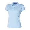 Women's Coolplus® polo shirt Light Blue