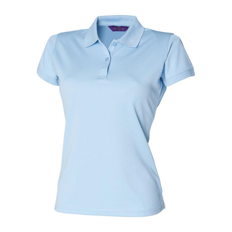 Women's Coolplus® polo shirt Light Blue