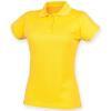 Women's Coolplus® polo shirt Yellow