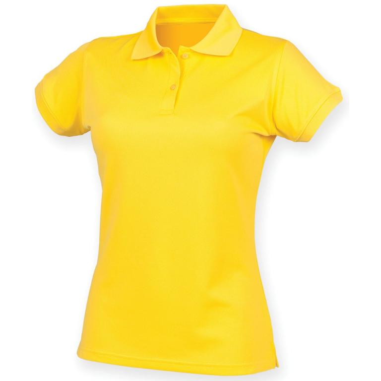 Women's Coolplus® polo shirt Yellow