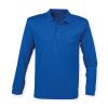 Long sleeve Coolplus® polo shirt Royal