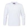 Long sleeve Coolplus® polo shirt White